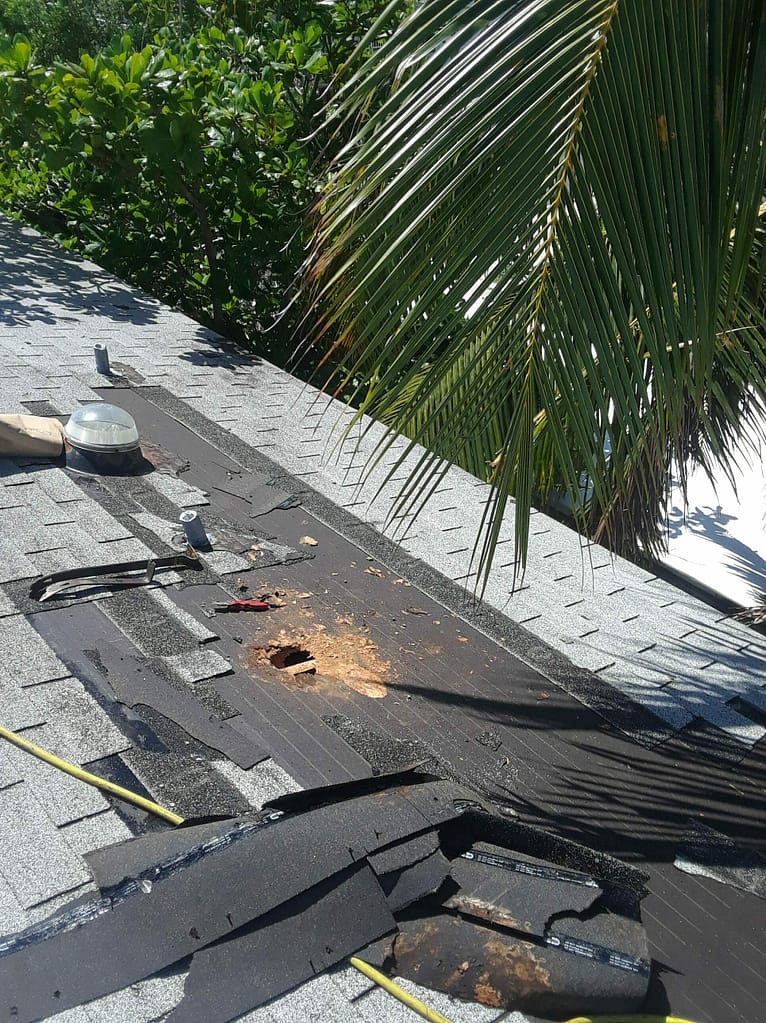 Port St Lucie Roof Repair before photo